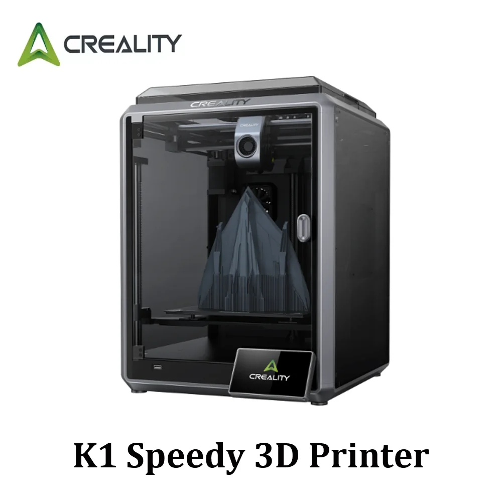 Creality 3D k1 Speedy Printer 600mm /s Automatic Leveling Flexible Build Plate Dual-gear Direct Drive Extruder 220x220x250MM