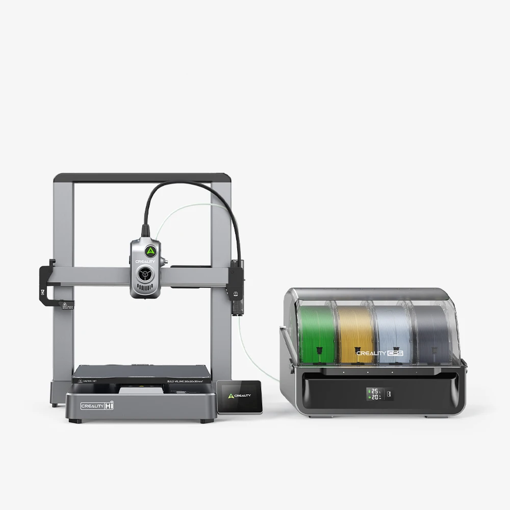 Creality Hi Combo 3D Printer, Latest Multi-color Printing Technology with CFS Filament Manage System