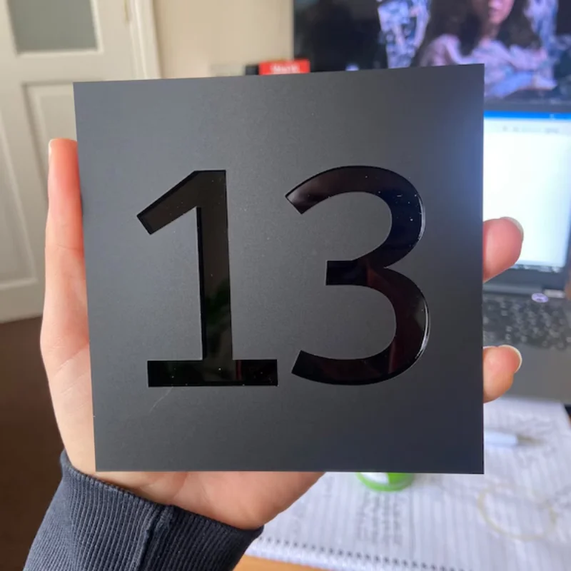 Custom Acrylic Modern House Numbers Sign Door Address Street 3D Letter Digital Plaque Outdoor Name Home Decor Plate Large Sign