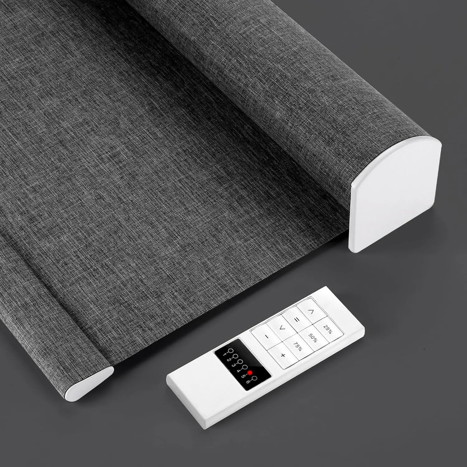 Custom Made Sunroad Smart Blackout Roller Blinds - Tuya/Alexa/Google Compatible, Rechargeable Motor, Custom Sizes