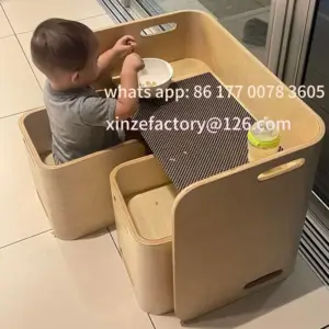 Customizable children's baby table and chair set, study table children's desk simple home desk