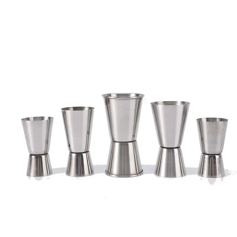 Double Side Measuring Cup Cocktail Drink Wine Shaker Stainless Mojito Bar Accessories kitchen gadget Bar Tools cocktail shaker