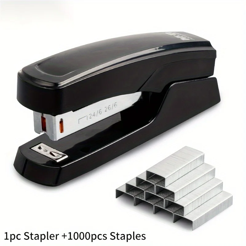Durable Stapler With 1000 Nails Capable Of Binding 25 Sheets Of Paper Professional Office And Study Stationery Supplies
