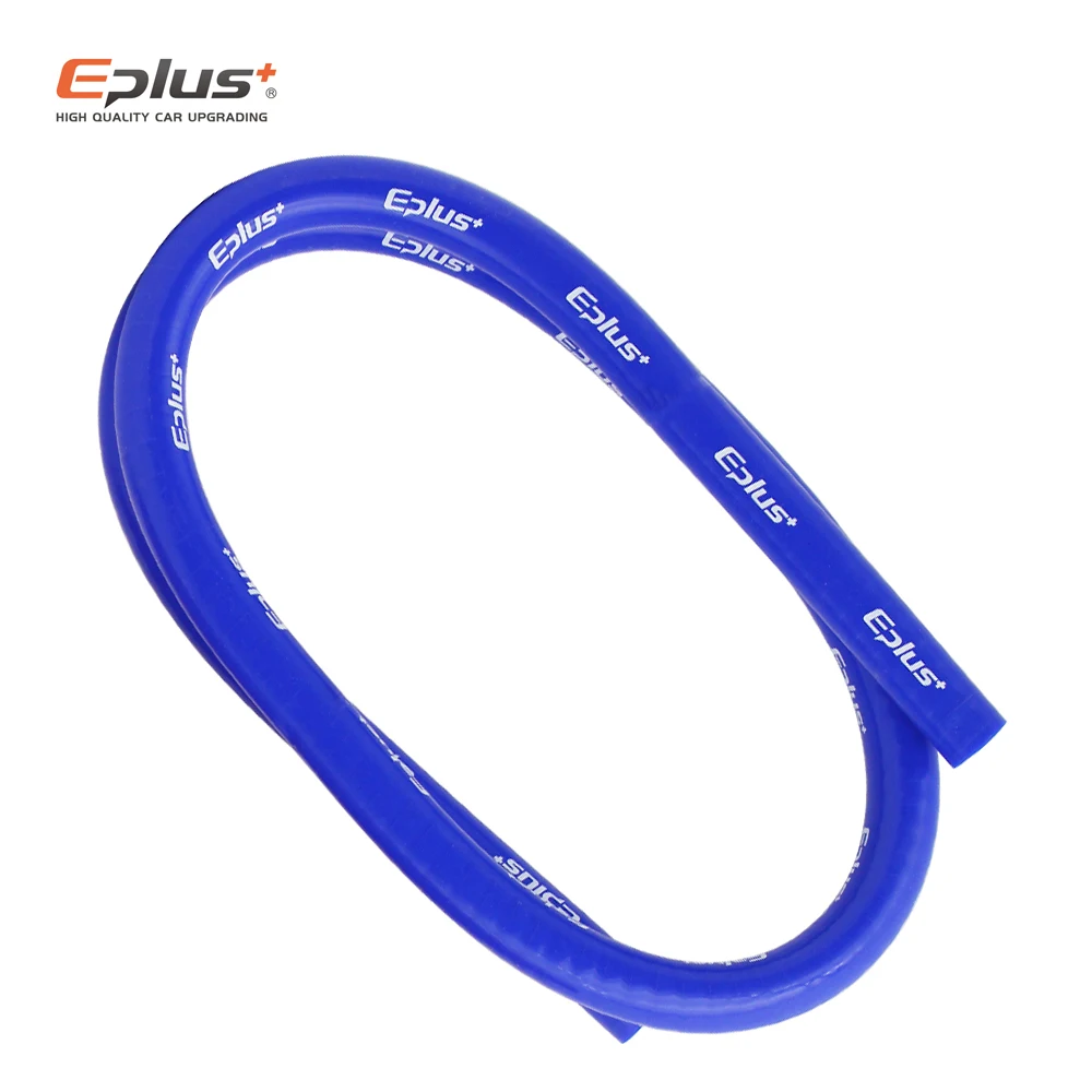 EPLUS 4 Layers Polyester Silicone Hoses Straight 1 Meter Car Engine Universal High Temperature Silica Gel Tube Blue Multi Size