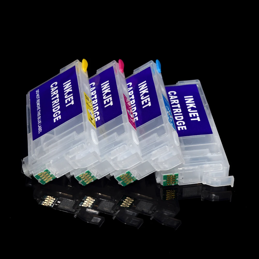 Europe 405 405XL Refill Ink Cartridge With Disposable Chip For Epson WF-3820 3825 WF-4820 WF-4825 WF-4830 7310 WF-7830 7835 7840