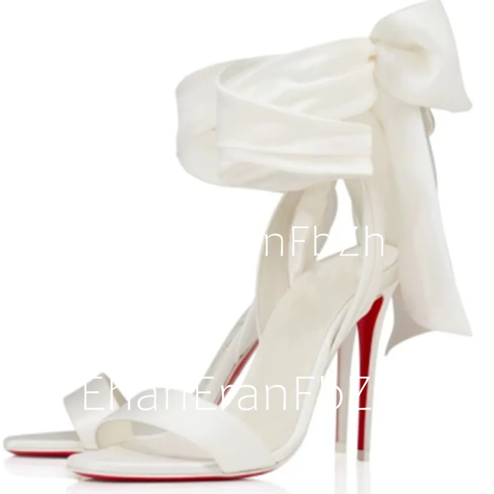 European and American Summer New Ankle Strap Women's Slim High-heeled Sandals Fashionable and Sexy Party Wedding Sandals