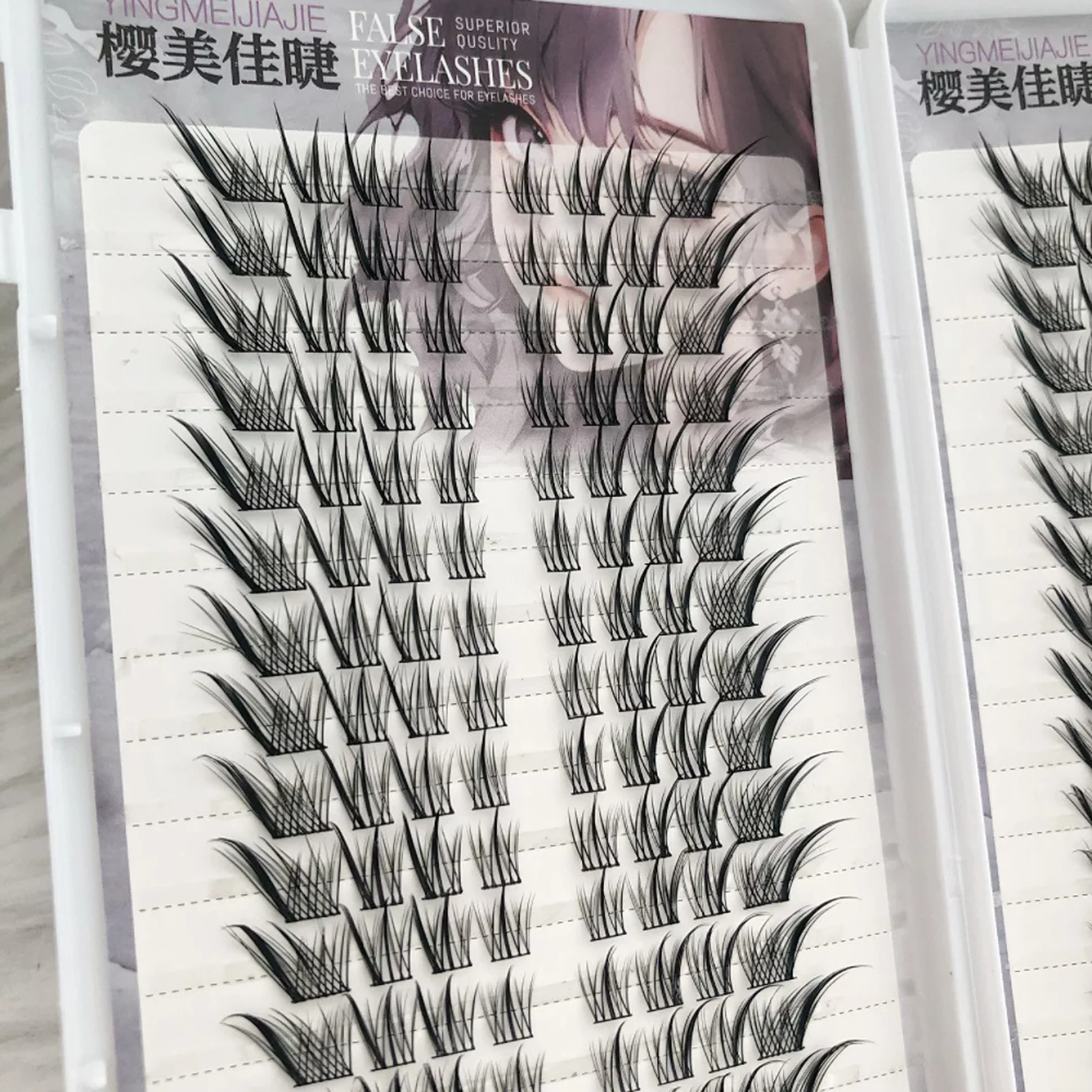Eye Tail Lengthening False Eyelashes Individual Foxes Style Lashes Natural Cosplay Fake Eyelash Curling Wispy Eyelash Extension