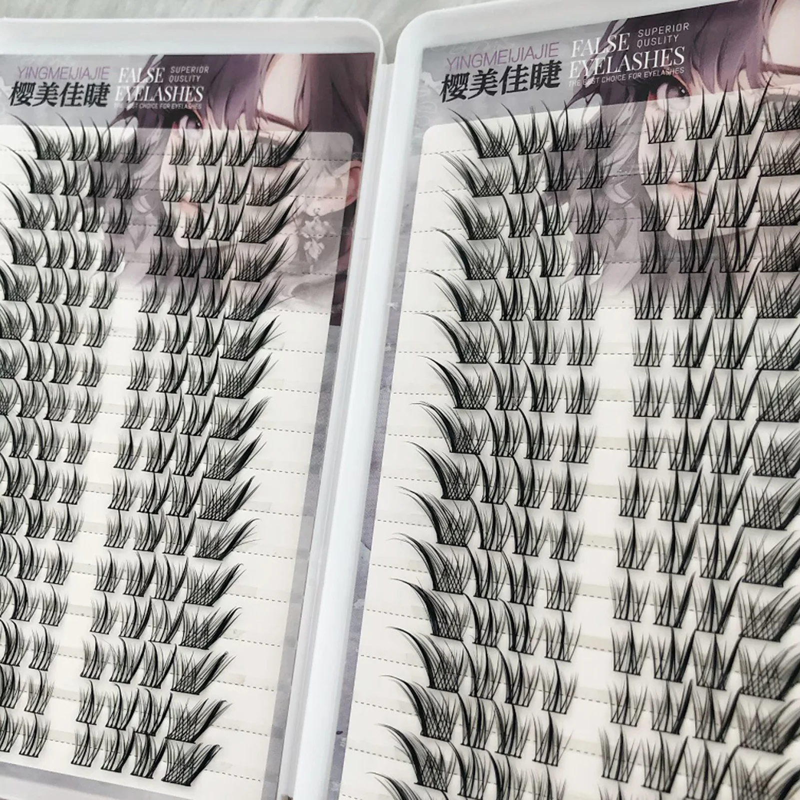 Eye Tail Lengthening False Eyelashes Individual Foxes Style Lashes Natural Cosplay Fake Eyelash Curling Wispy Eyelash Extension