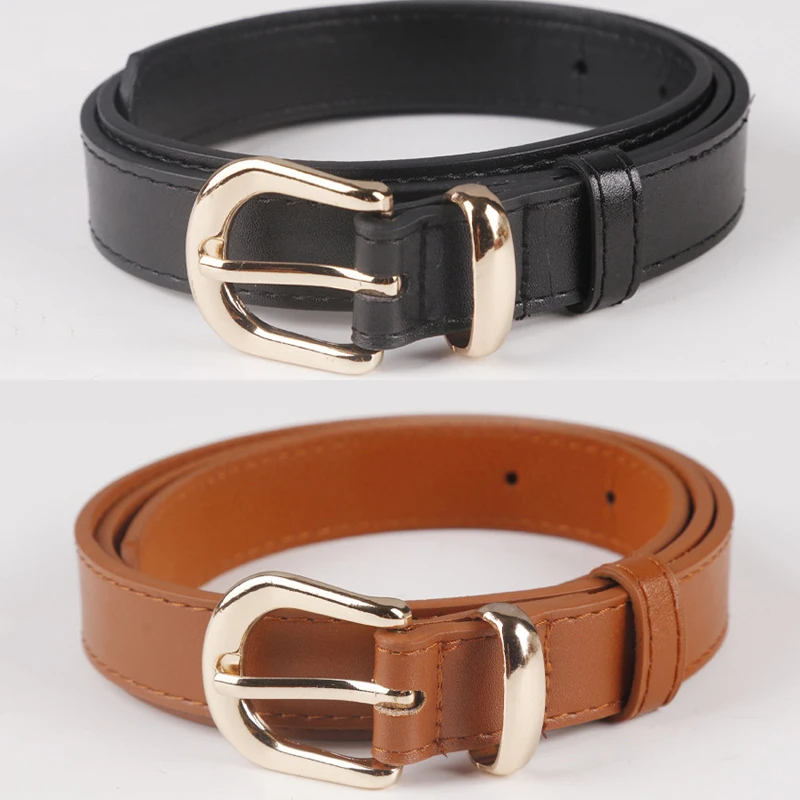Fashion Women's Belts Black Straps for Women Casual Belt Female Women's Trousers Waist Belt Waistband Ladies LD2302