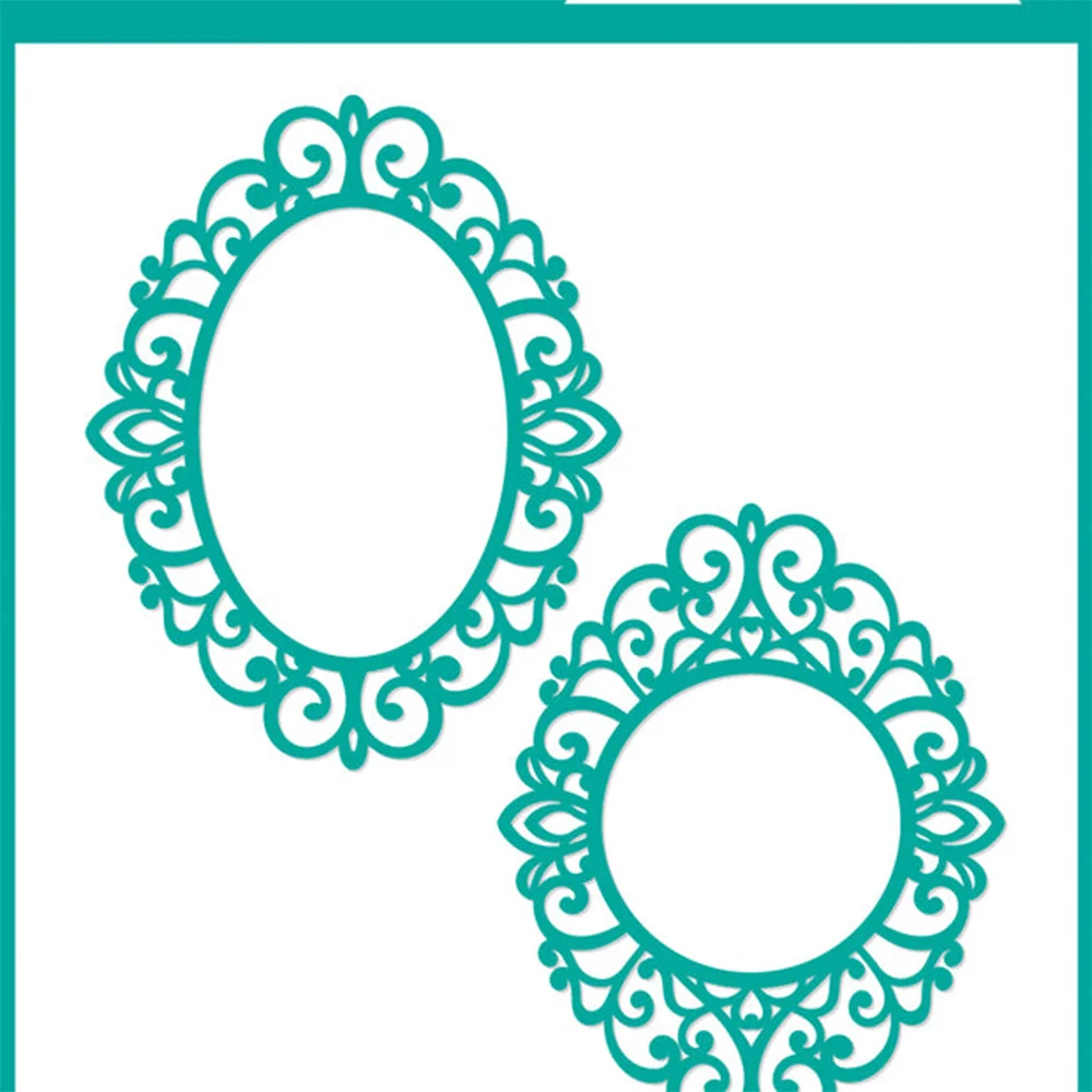 February 2026 New Ornate Frame Peonies Birthday Metal Cutting Dies Stamps and Stencils for DIY Scrapbooking Handmade Photo Album