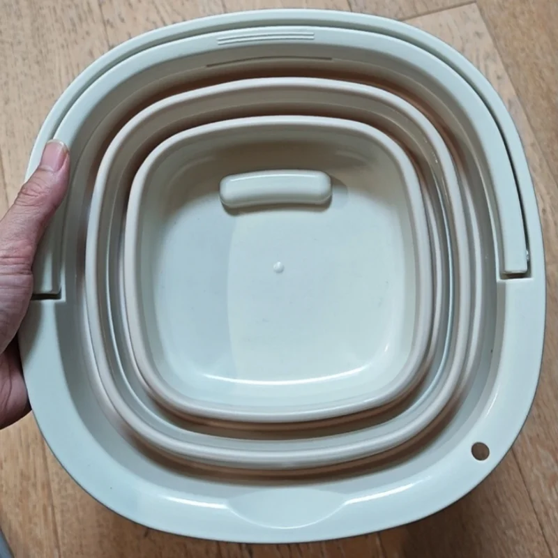 Foldable Water Bucket - Essential for Fishing, Camping, Travel | Collapsible Pail with Handle for Easy Storage & Outdoor Use