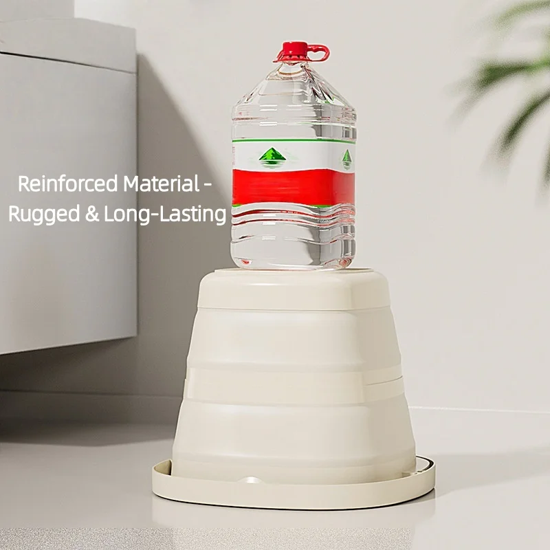 Foldable Water Bucket - Essential for Fishing, Camping, Travel | Collapsible Pail with Handle for Easy Storage & Outdoor Use