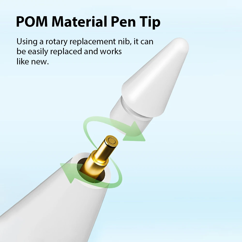 For Apple Pencil Stylus For iPad A16 Air 11 5 4 Pro 11th 13 12.9 M5 M4 M3 M2 Pens 10 9 8 10th 9th Generation Mini 7 6 Touch Pen