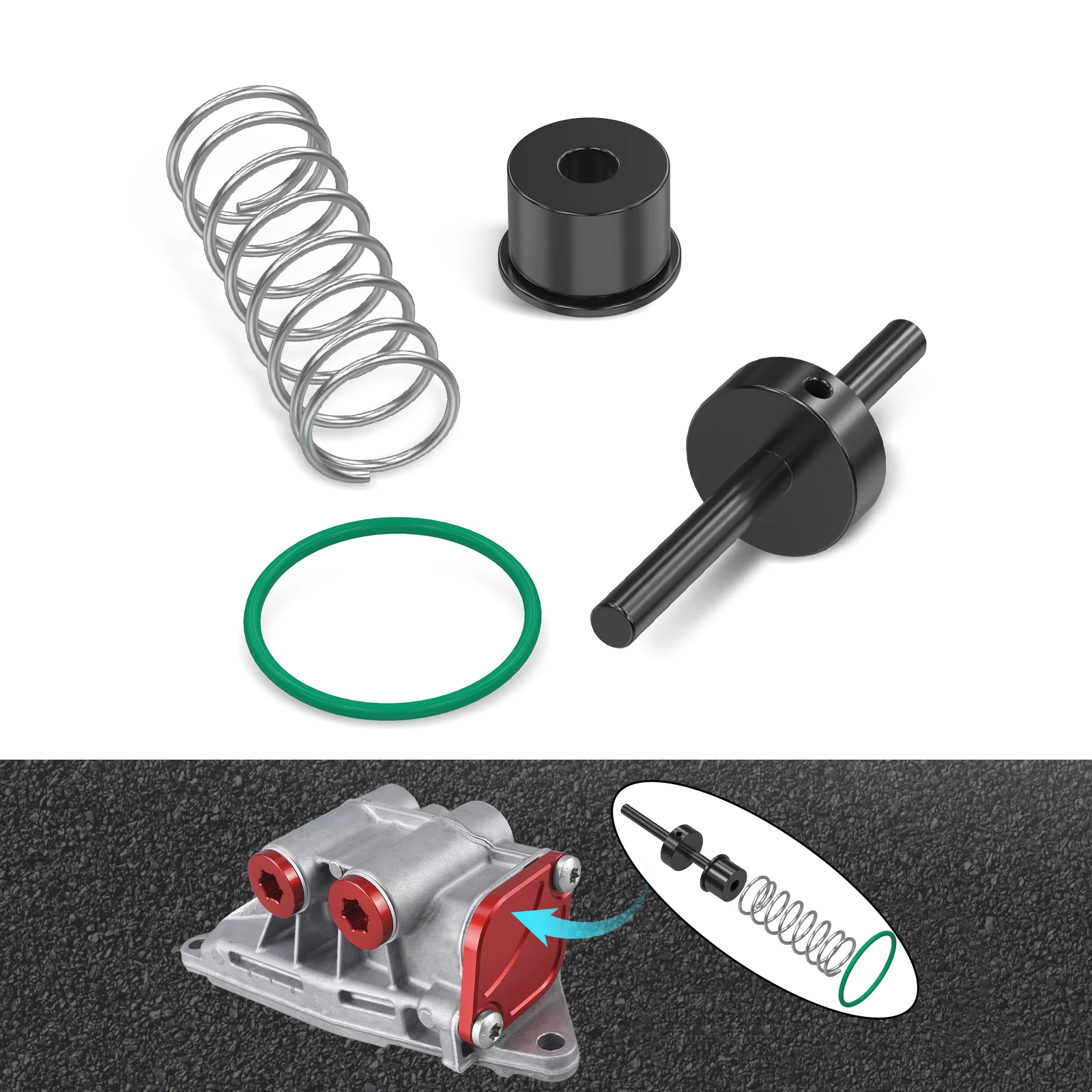 For N54 N55 Low Temperature Oil Thermostat For BMW F10 F22 F30 E90 E91 E92 E93 E82 E88 E60 F34 F36 F13 F01 F06 X1 E84 Z4 E89