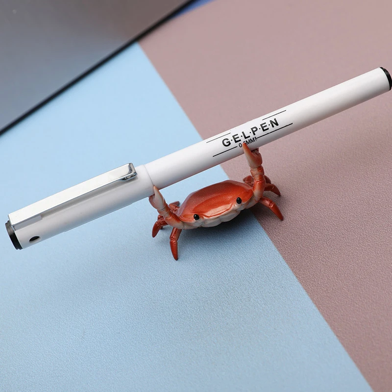 Funny Crab Desktop Pen Holder as creative stationery