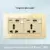 2Gang 6Pin USB C 18W