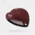 Minimalist wine red sun visor