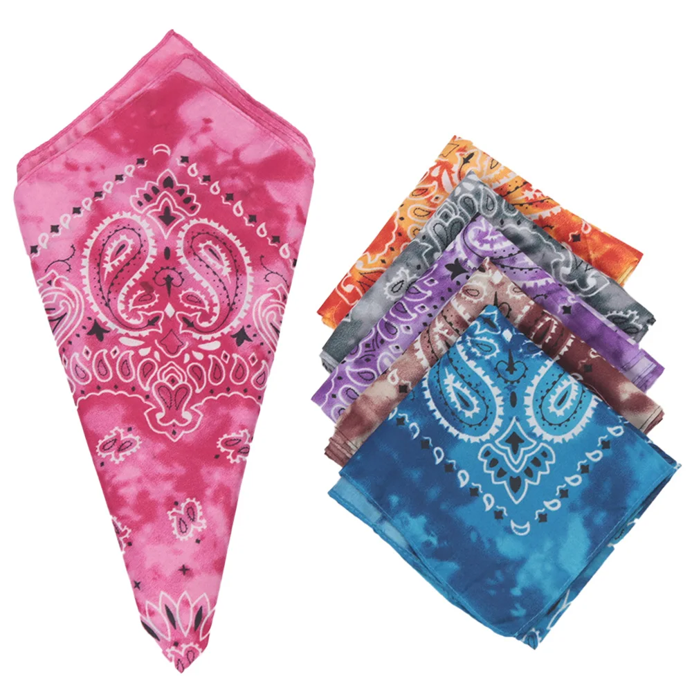 Hip Hop Bandana 10 Styles Man Women Fashion Outdoor Headbands Hair Band Wrist Wraps Hair Scarves High Quality Hair Accessories