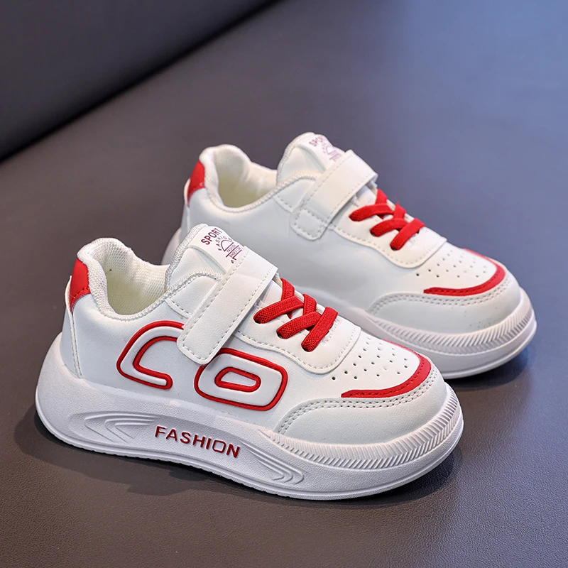 Hot Selling Autumn Low Cut Childrens Sports Shoes Anti Slip Shock-absorbing Retro Running Shoes Simple Comfortable Casual Shoes