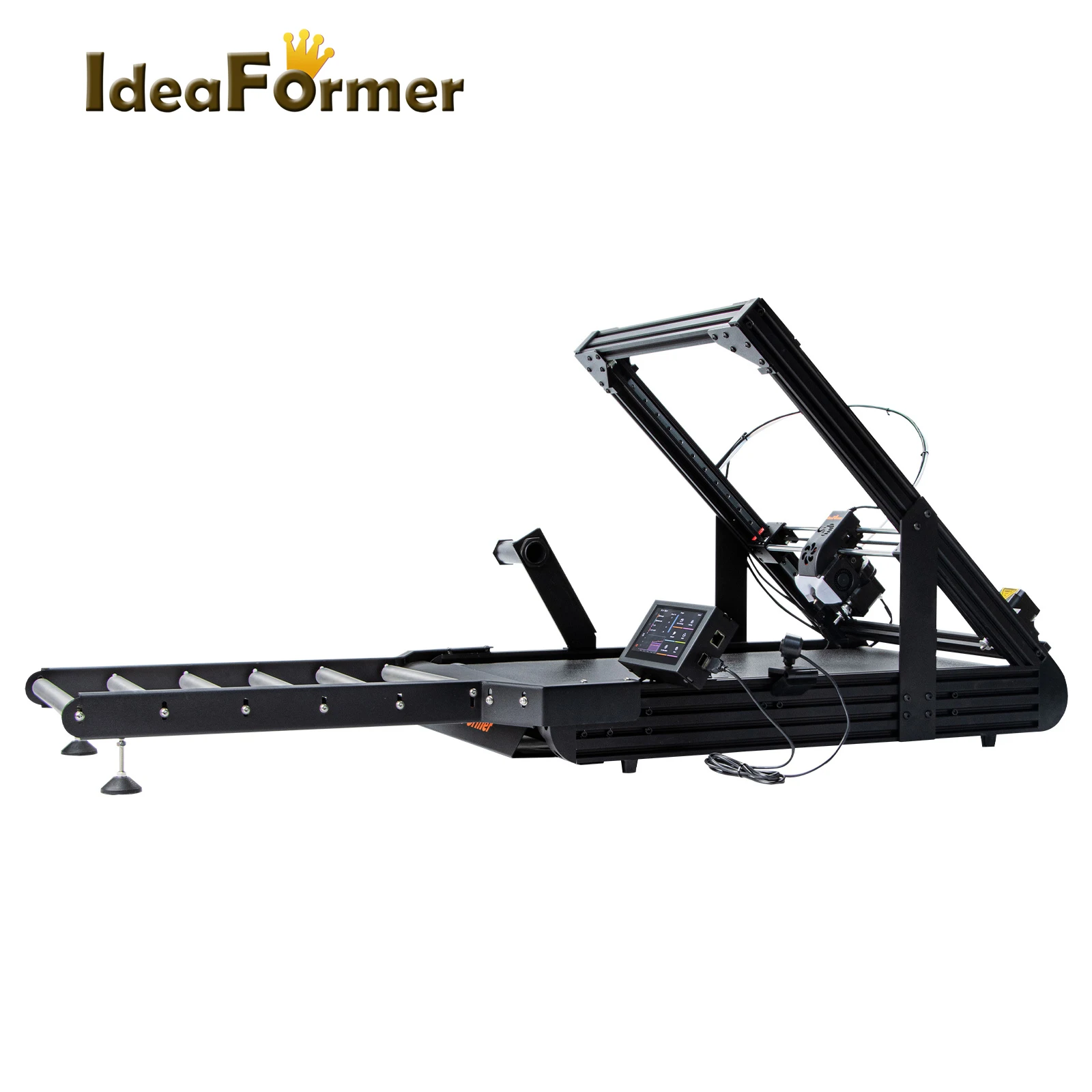 IdeaFormer IR3 V2 Infinite Z-Axis Steel Conveyor Belt 250×250×∞mm With Extended Tray Klipper Firmware Auto Leveling 3D Printer