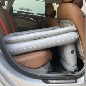 Inflatable Car Airplane Bed For Kids Baby Airplane Seat Extender Thickened Sleeping Mattress For Travel Car Road Trip