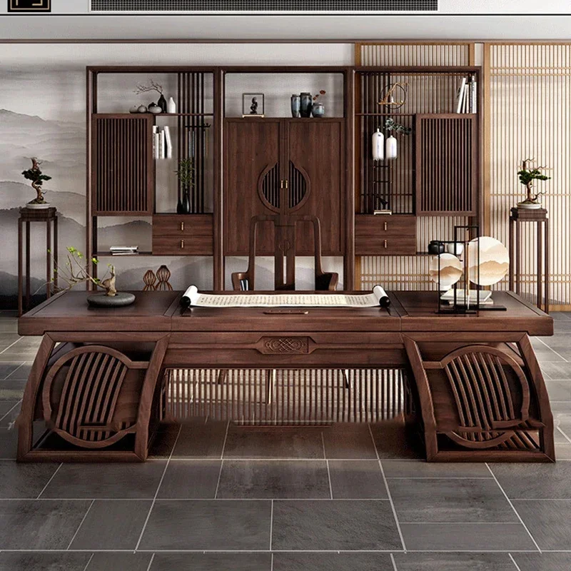 J Meeting Office Study Table Computer Conference Executive Study Desk Organizer Reception Wooden Schreibtisch Sofaset Furniture