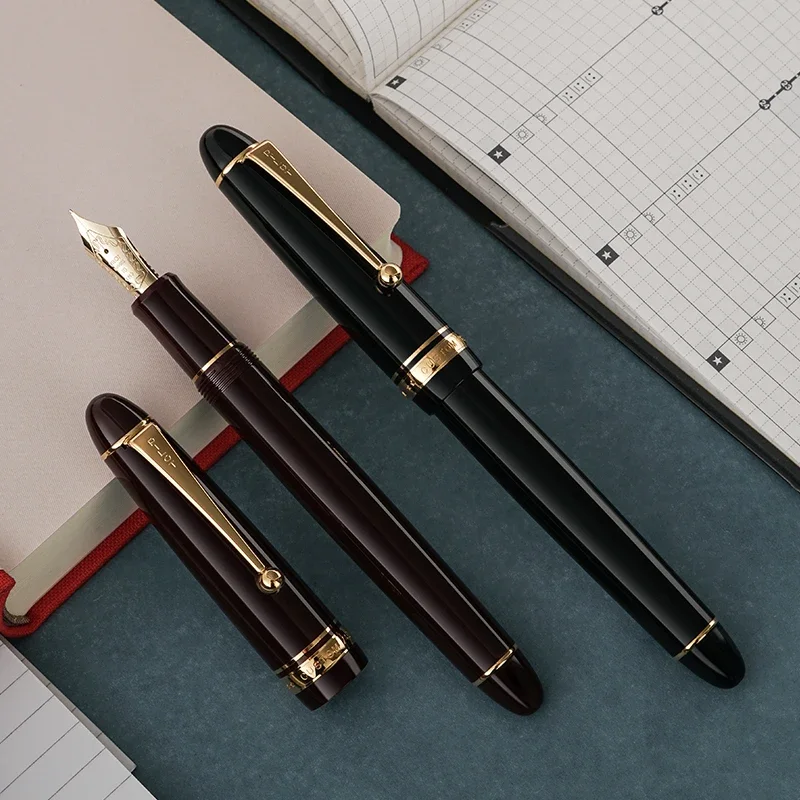 Japanese PILOT 742 Fountain Pen Custom Series 14K Gold No. 10 Nib in FA/SFM/BB, Ideal for Calligraphy Enthusiasts and a Pe