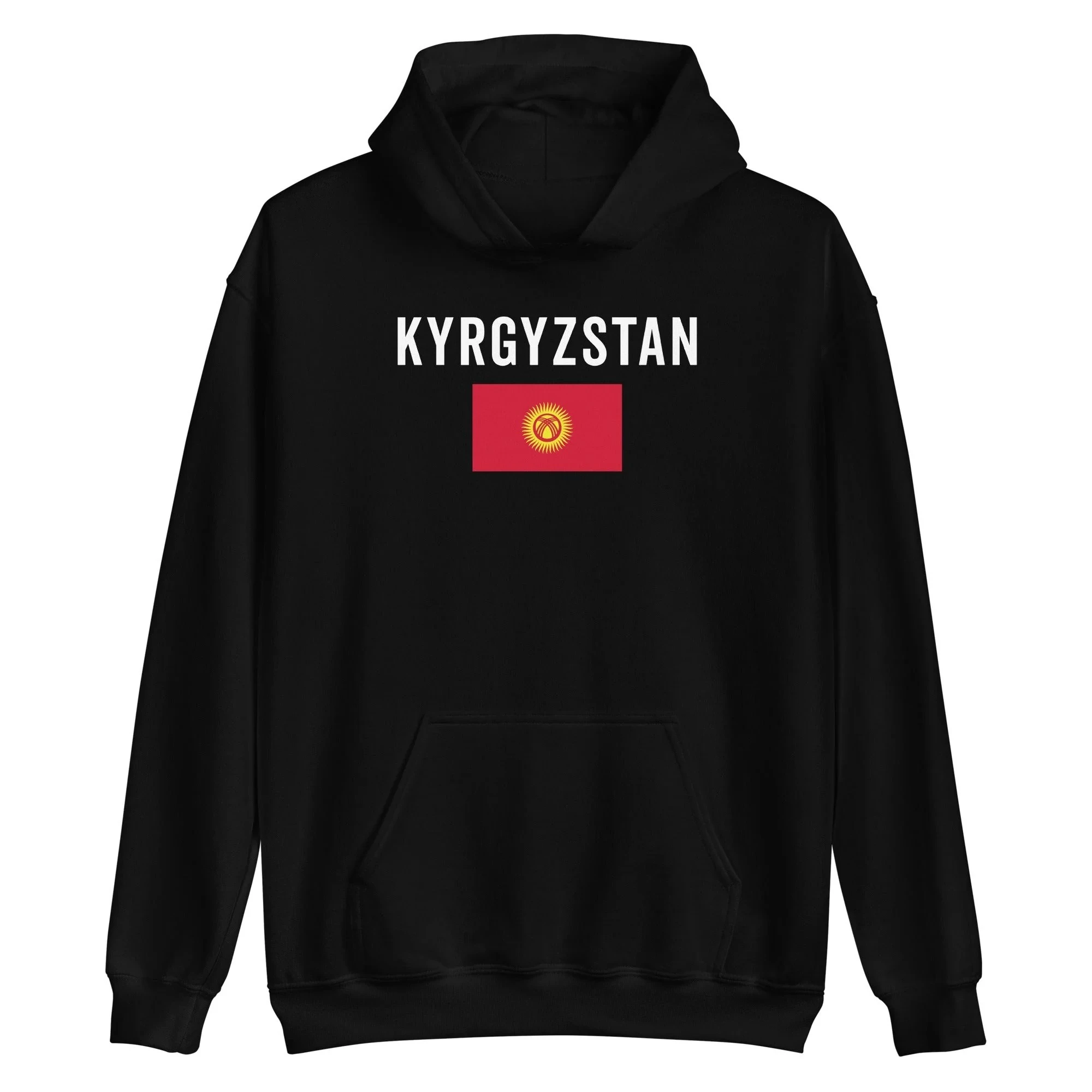 Kyrgyzstan Flag Hoodie Men's and Women's Long Sleeve Sweatshirt Pullover Sportswear Men Clothing Tops Retro Hip Hop Streetwear