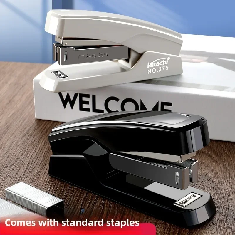 Large Labor-saving Stapler Multifunctional Heavy Duty Stapler Use 24/6 Staples Effortless Long Stapler Manual Stapling Machine