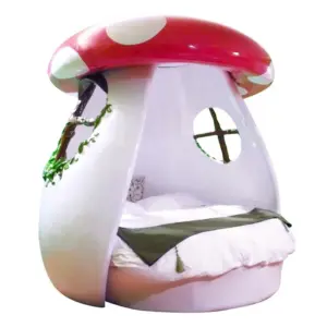 Letto Matrimoniale Moderno Bed Children Soft Round Mattress King Size