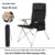 camping chair black