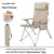 camping chair khaki