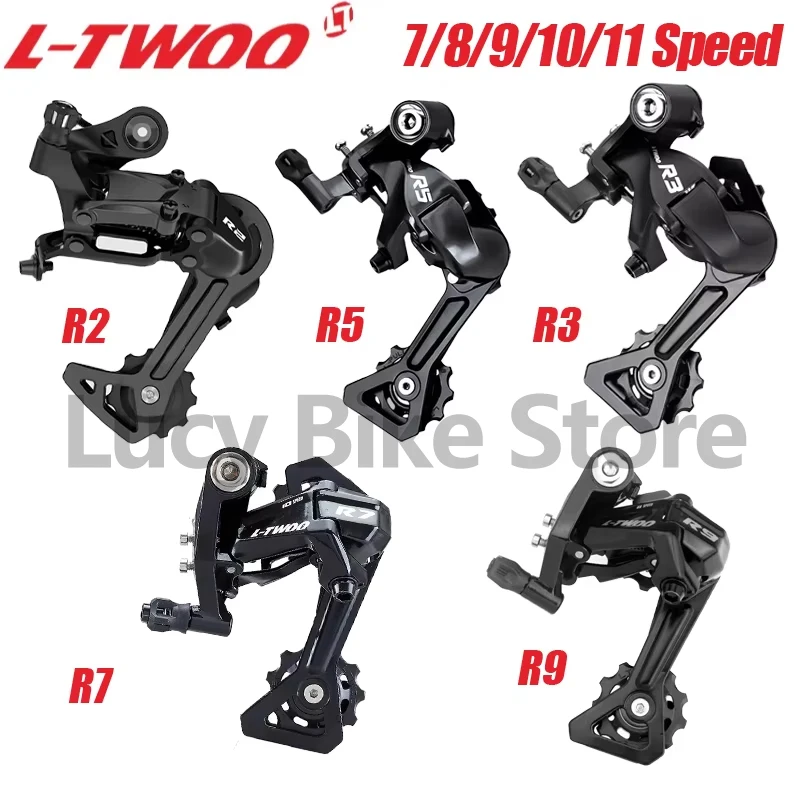 Ltwoo R2 R3 R5 R7 R9 Road Bike Rear Derailleur 7S 8S 9S 10S 11 Speed Rear Derailleur 2x7S 2x8S 2x9S 2x10S 2x11S Bike Parts
