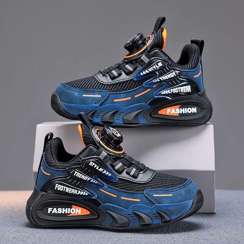 Luxury Boys Sneaker Autumn Children Shoes Fashion Breathable Non-slip Kids Casual Sneaker School Tennis Sports Shoes for Boy