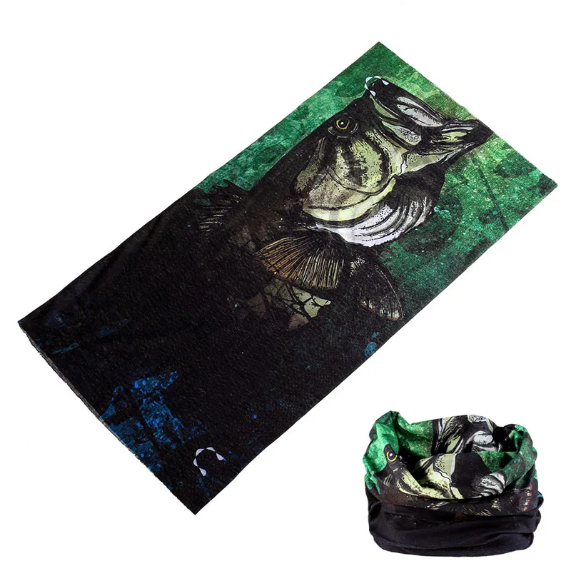 Magic Seamless Fishing Bandanas UV Protection Head Scarf Multi Use Headbands Women Men Balaclava Sports Cycling Face Mask