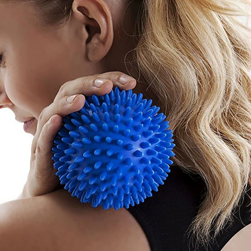Massage Spiky Ball 7cm 9cm Yoga Ball Massage Training Muscle Pain Stress Massager Relaxation Acupoint Massage Myofascial Balls