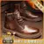 602 brown cotton shoes-upgraded model