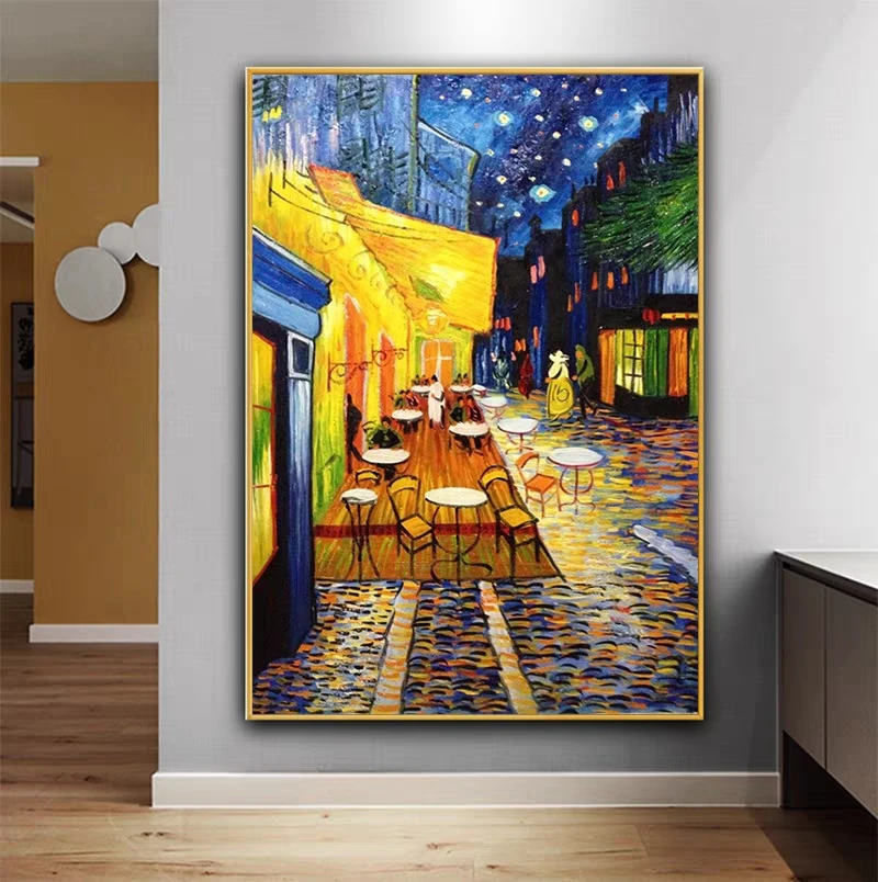 Modern 100% Hand Painted SunflowerOil Painting Reproduction Canvas Wall Art Unframed Paintings Wall Picture Artwork Unframed