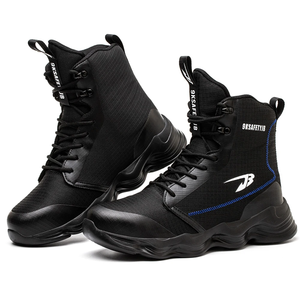 Motorcycle Boots black Motorbike Riding Shoes Men's Motorbike Riding Ankle Type Shoes Protective Boots Four Seasons Botas Moto