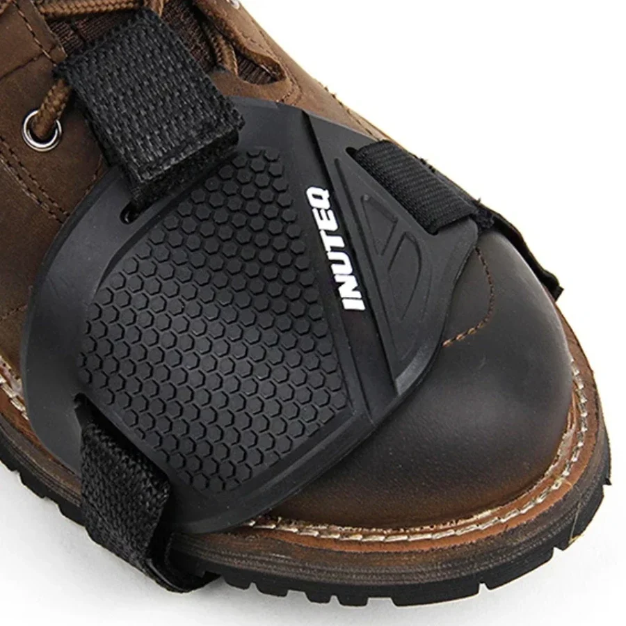 Motorcycle Shift Pad Rubber Boot Protective Cover Adjustable Shifter Shield Anti Slip Pad Shoe Cover Motorcycle Shoe Protection