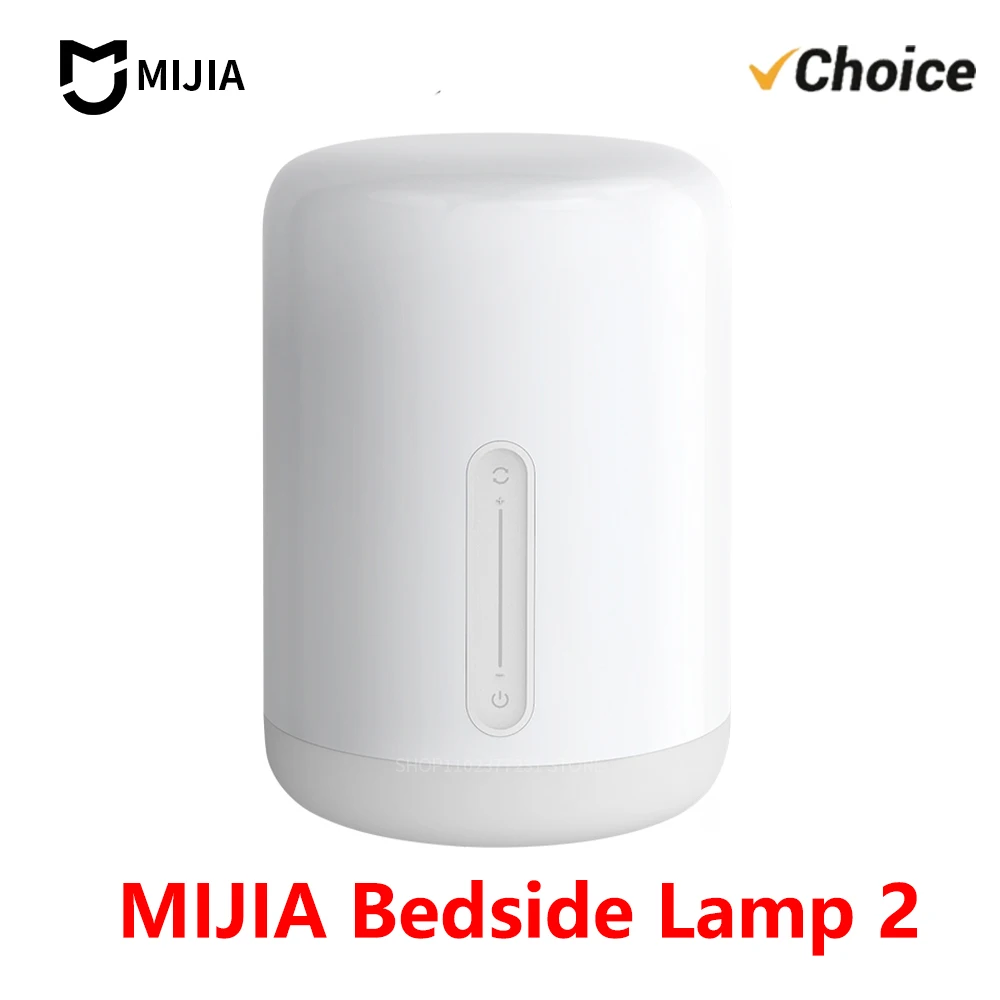 NEW MIJIA Bedside Lamp 2 Smart Table LED Night Light Colorful 400 Lumens Bluetooth WiFi Touch Control for Apple HomeKit Siri