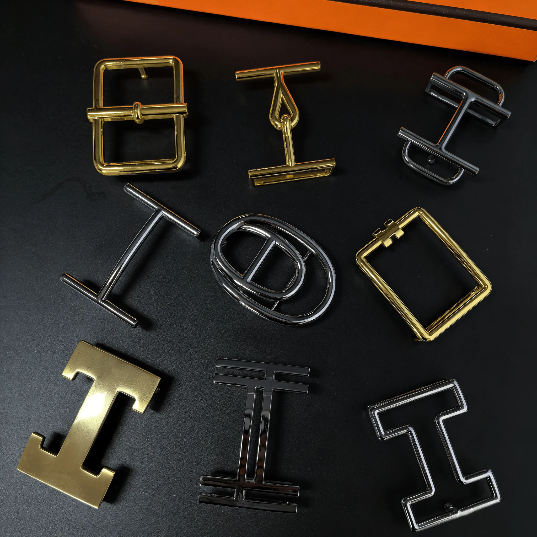 New No belt, Double Letter H Luxury Brand Designer 35mm-40mm Belt Buckle for Men Fashion Women Dress Accessories Decoration