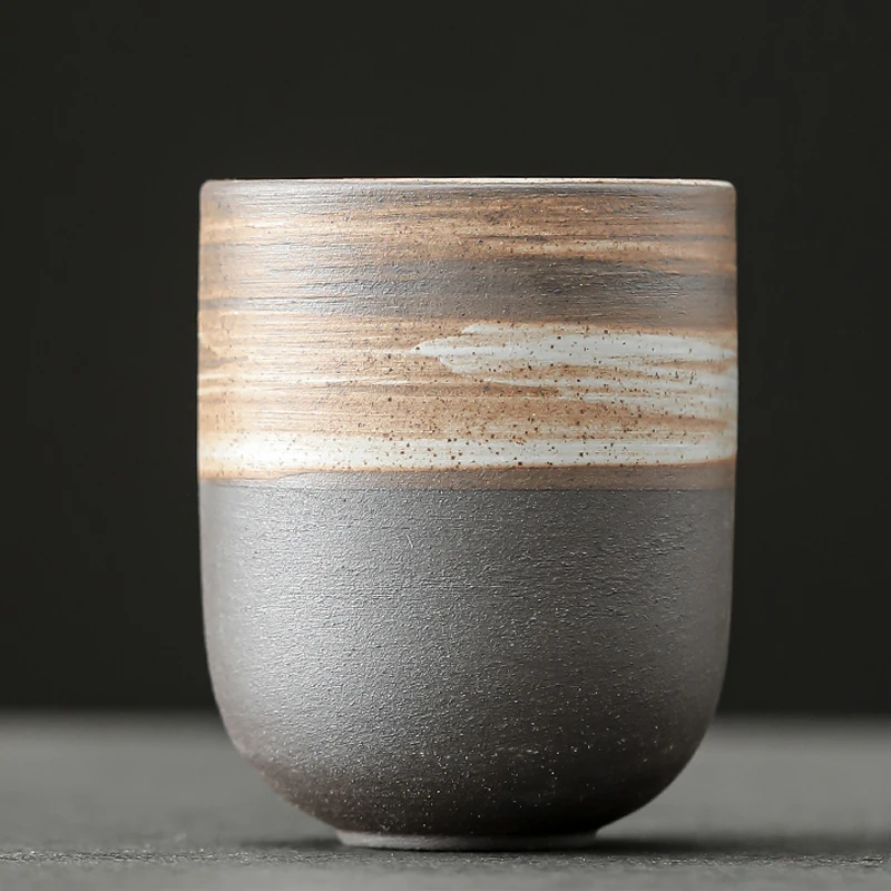 New Vintage Ceramics Cups Japanese Stoneware Porcelain 130ml Tea Mug Healthy Lifestyle Kung Fu Tea Sake Coffee Cups Drinkware