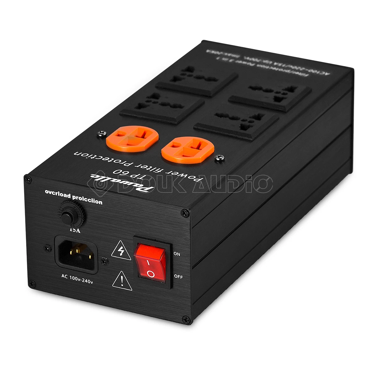 Nobsound 2000W Power Supply Purifier AC 100-240V EMI Power Filter for Home Stereo System