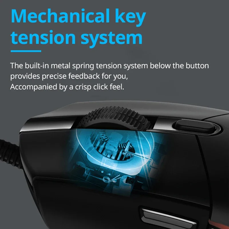 Original Logitech G102 Wired Gaming Mouse, USB 8000 DPI Color LED for PC / Mac / Laptop