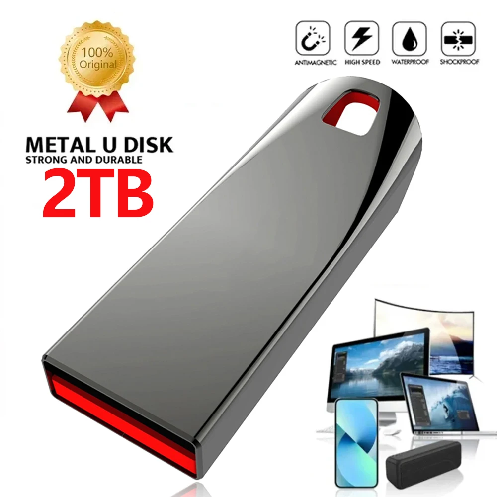 Original USB Flash Drives Type C 2TB 1TB USB 3.0 High Speed U Disk 512GB Metal OTG Pendrive USB Memory Stick 128GB For Computer