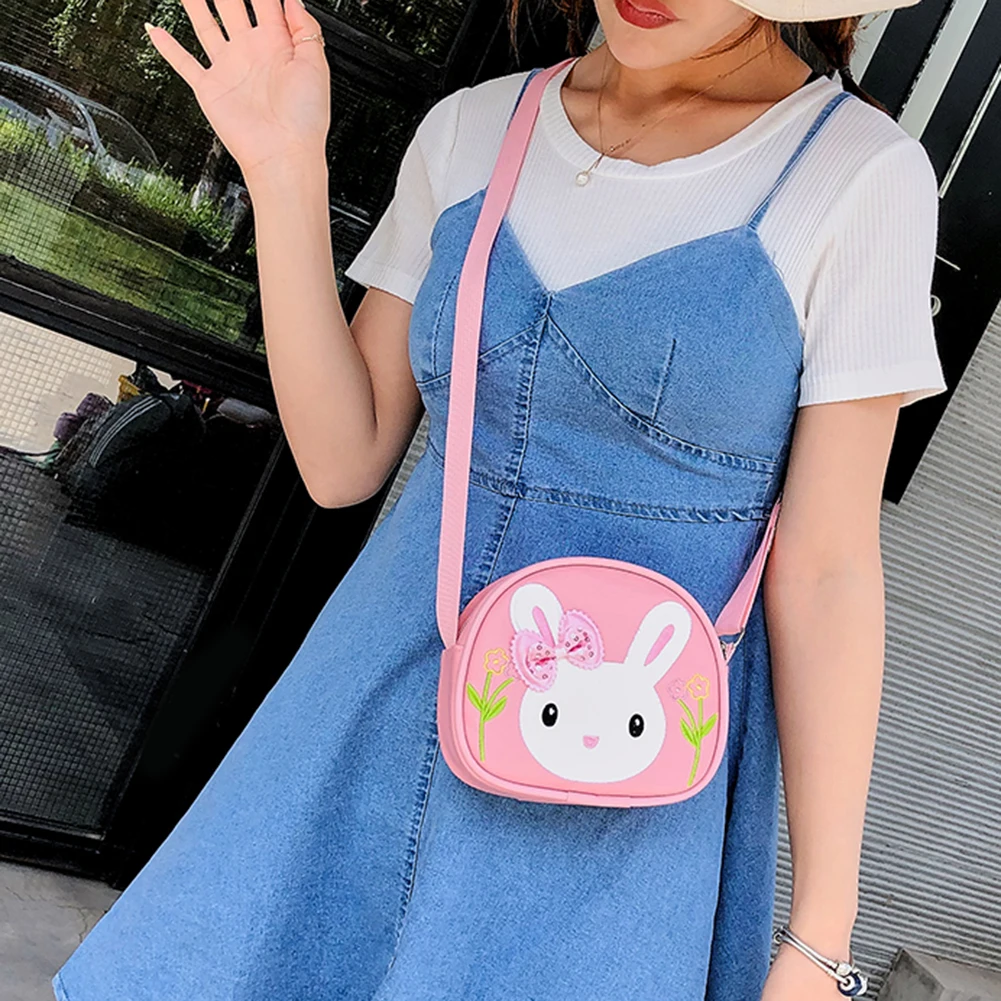 PU Shoulder Handbags 3D Cartoon Pattern Cute Children Shopping Handbags Adjustable Strap Shopping Shoulder Bags for Boys Girls
