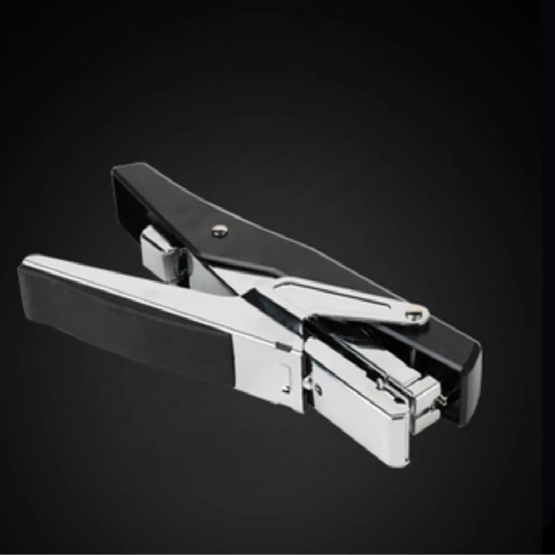 Plier Stapler Manual Metal Hand Stapler with Staples Stapling 20 Sheets Office School Low Force for Business Commercial