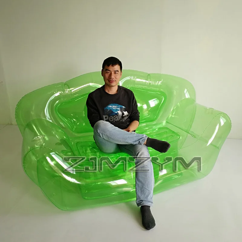 Portable Backrest Inflatable Chair for Camping Outdoor Beach - Courtyard Sofa Inflatable Seating Furniture Adult & Youth Seating