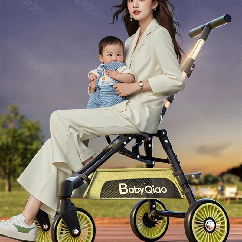 Portable Stroller Lightweight Travel Pushchair Multipurpose Adjustable Compact Stroller Ultra-Light Folding Children Strollers